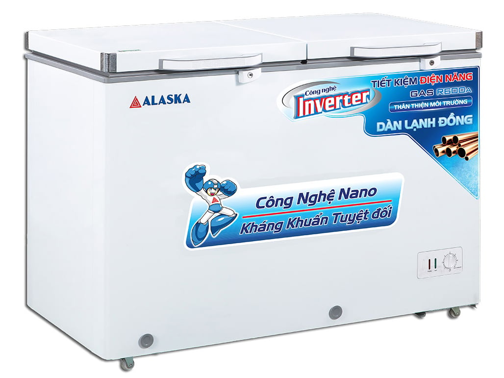 Tủ đông Inverter Alaska BCD-4568CI thiết kế hiện đại, chắc chắn
