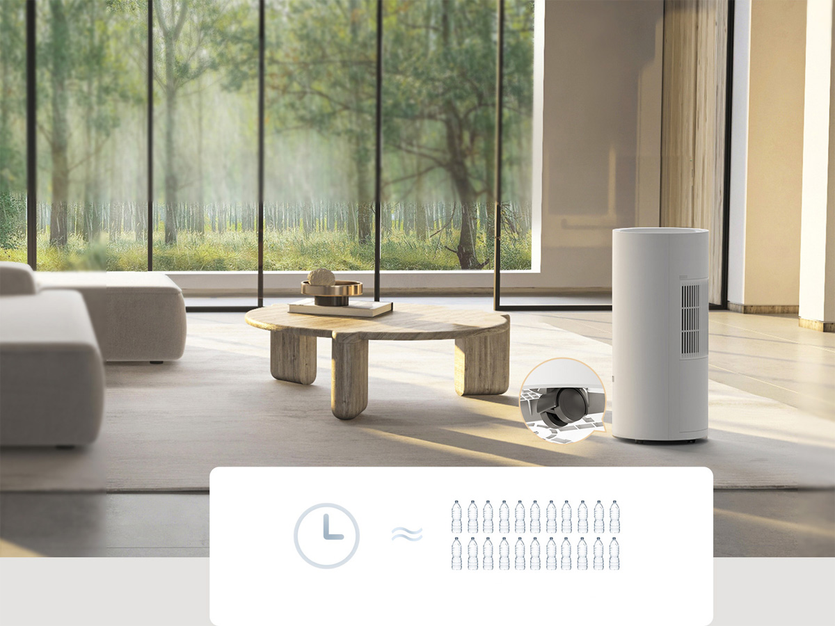 Công suất mạnh mẽ – Hút ẩm 22L/ngày