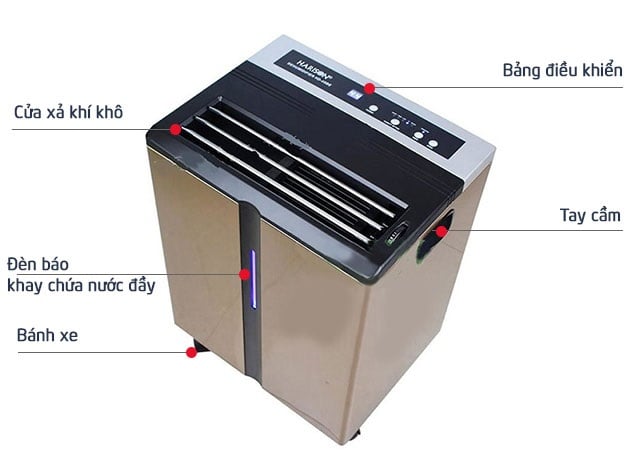 Tổng quan máy hút ẩm công nghiệp Harison HD-45BE