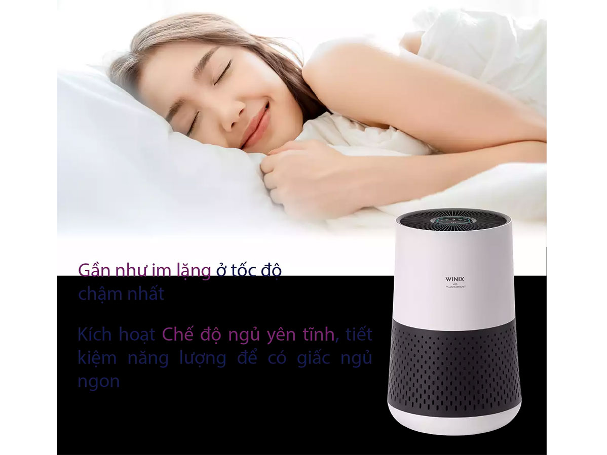 Máy lọc không khí có chế độ yên tĩnh