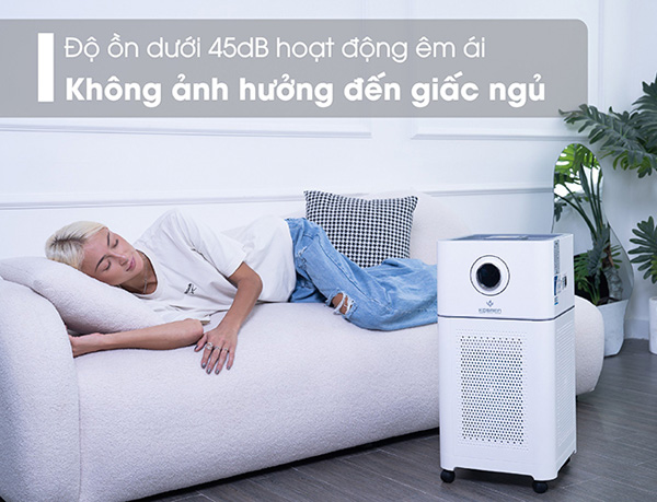Máy hoạt động êm ái