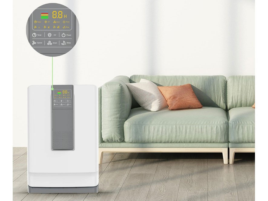 Máy lọc không khí có mẫu mã sang trọng