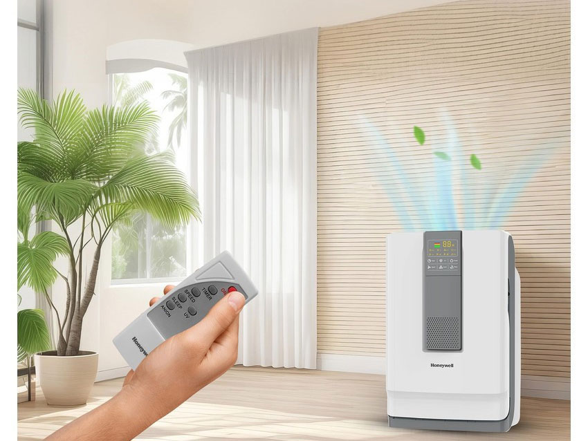 Máy lọc không khí Honeywell kèm theo remote