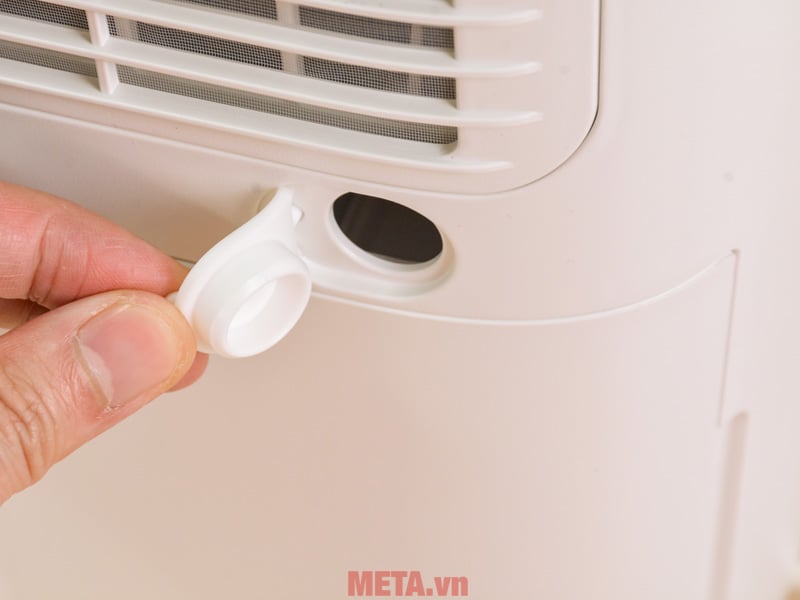 Máy hút ẩm FujiE HM-914EC Pro có vị trí thoát nước trực tiếp