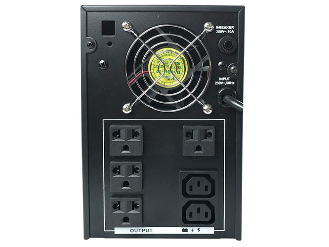 Mặt sau của bộ lưu điện