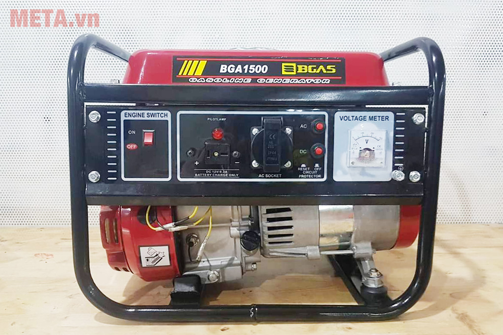 Máy phát điện chạy xăng Bgas BGA1500 cho gia đình