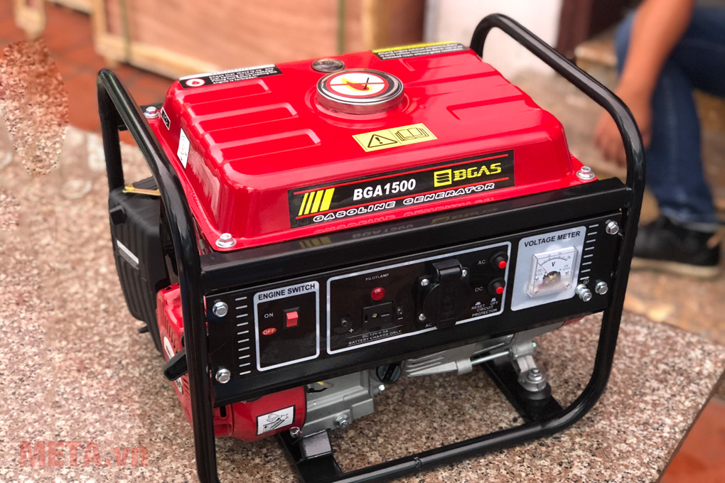 Bgas BGA1500 cung cấp điện cho nguồn 1 pha