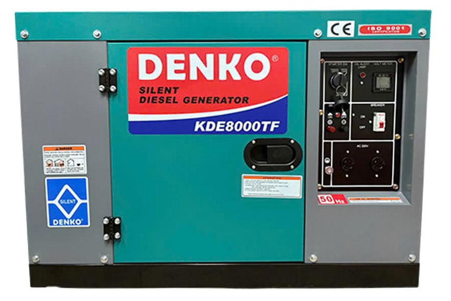 Máy phát điện chạy dầu Denko KDE8000TF (5KW)