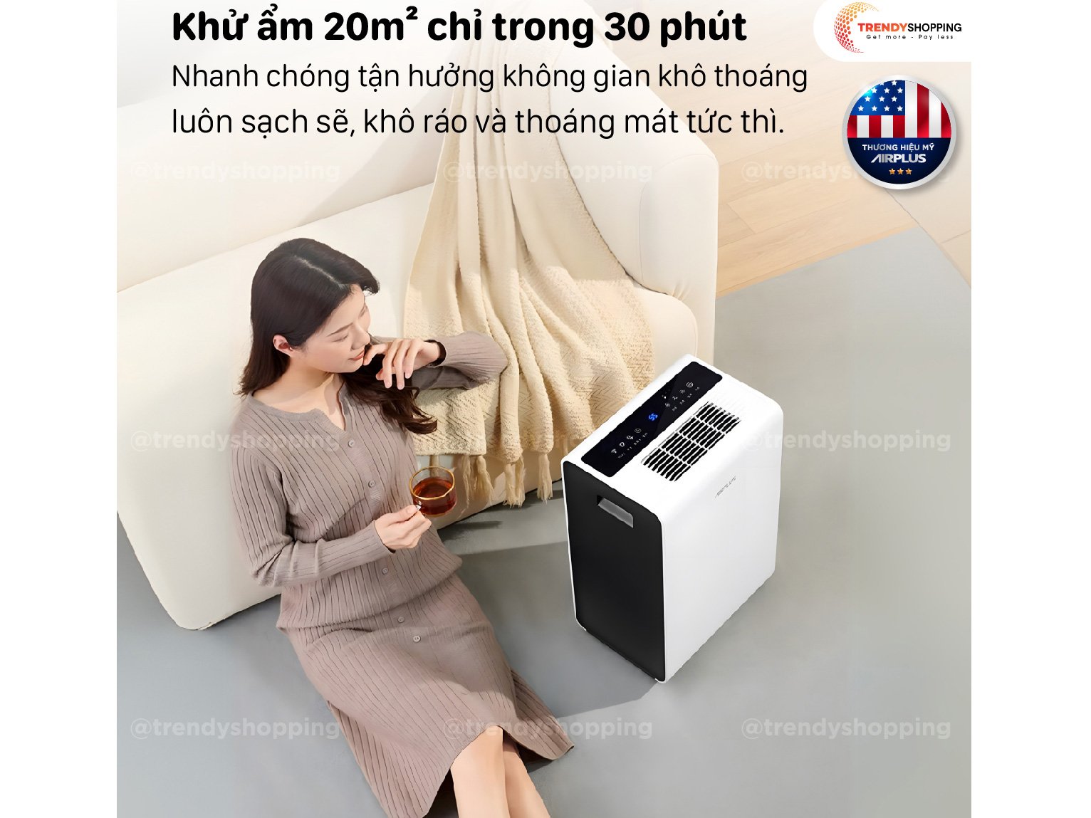 Máy hút ẩm rất nhanh