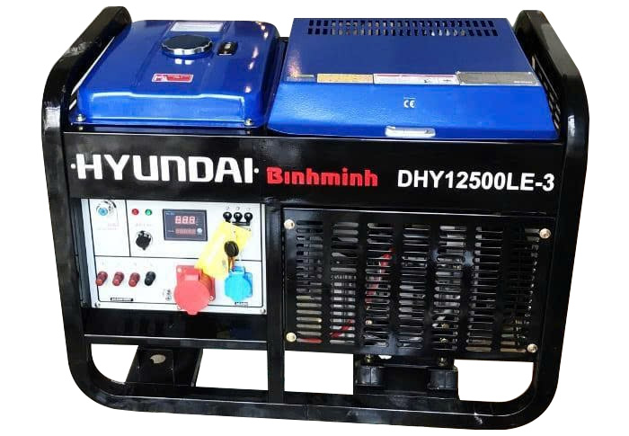 Máy phát điện Hyundai DHY12500LE-3