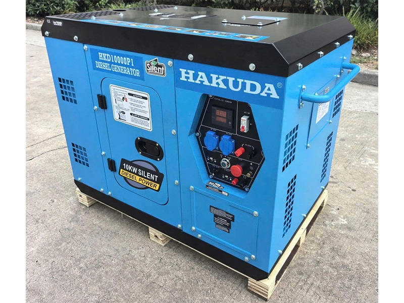 Máy phát điện chạy dầu Hakuda HKD10000P1