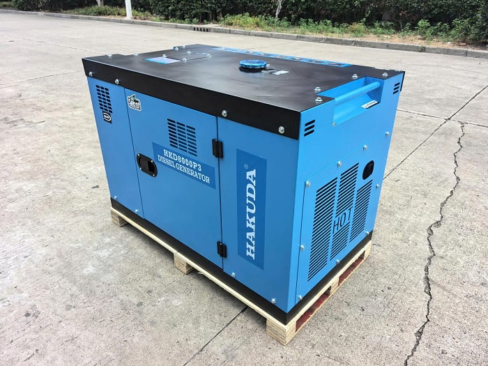 Máy phát điện chạy dầu Hakuda HKD8000P3