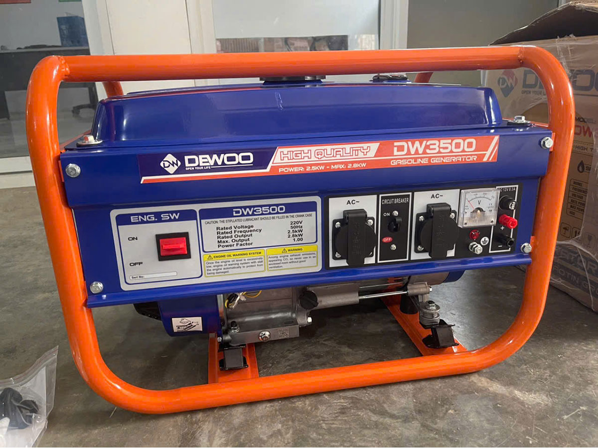 Máy phát điện Dewoo DW3500 (2 KVA)