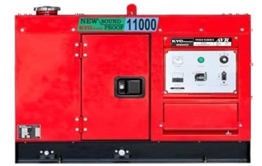 Kyo Power THG11000EXS tiêu thụ ít nhiên liệu