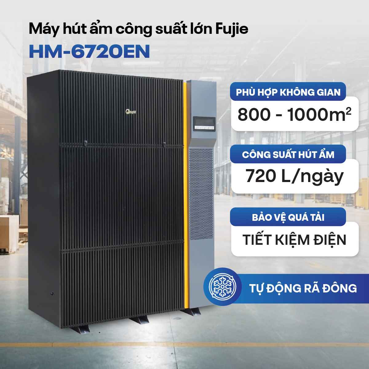 Thiết kế chắc chắn – Vận hành bền bỉ – Tiết kiệm năng lượng