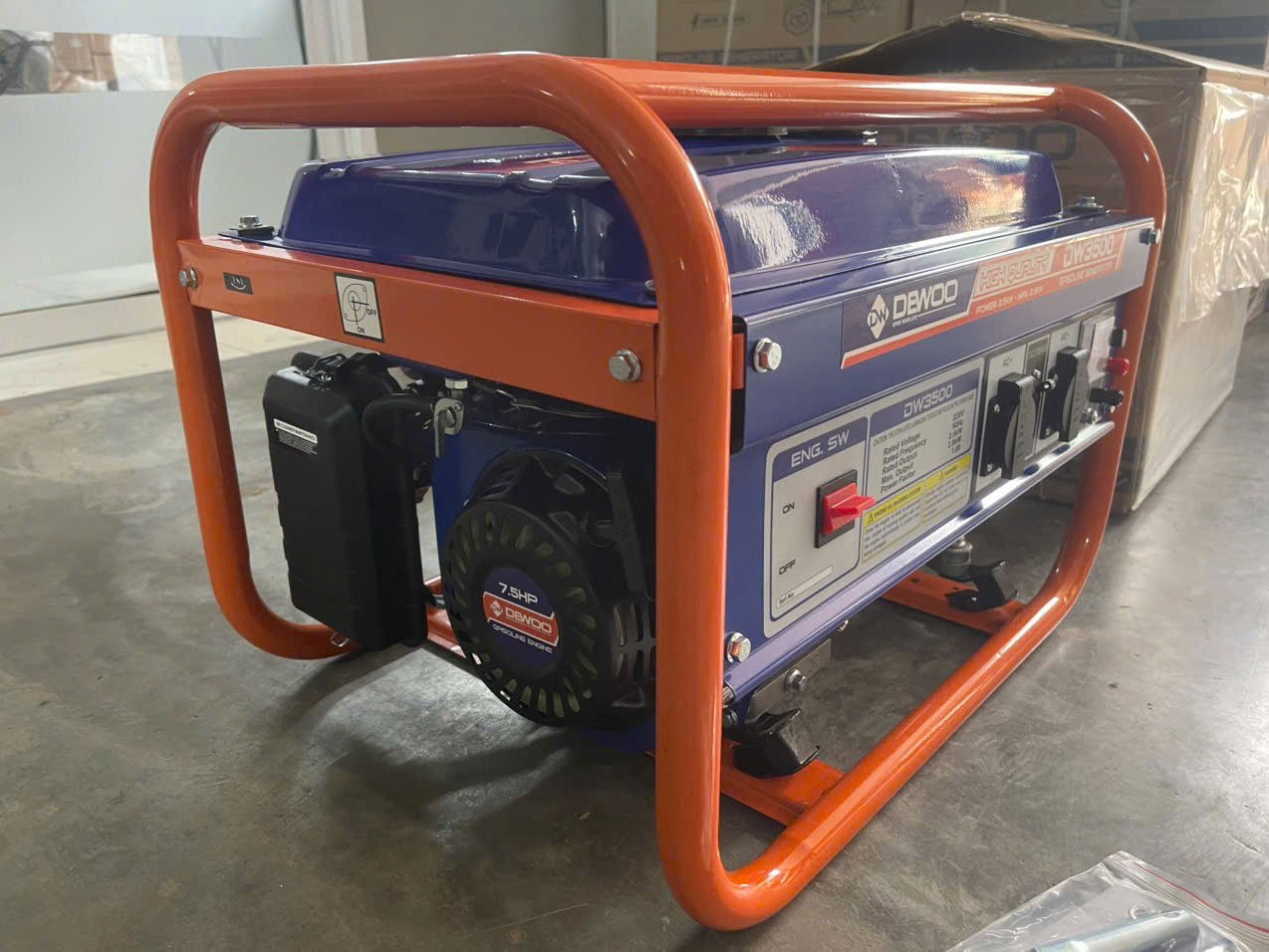 Dewoo DW3500 dùng khi mất điện