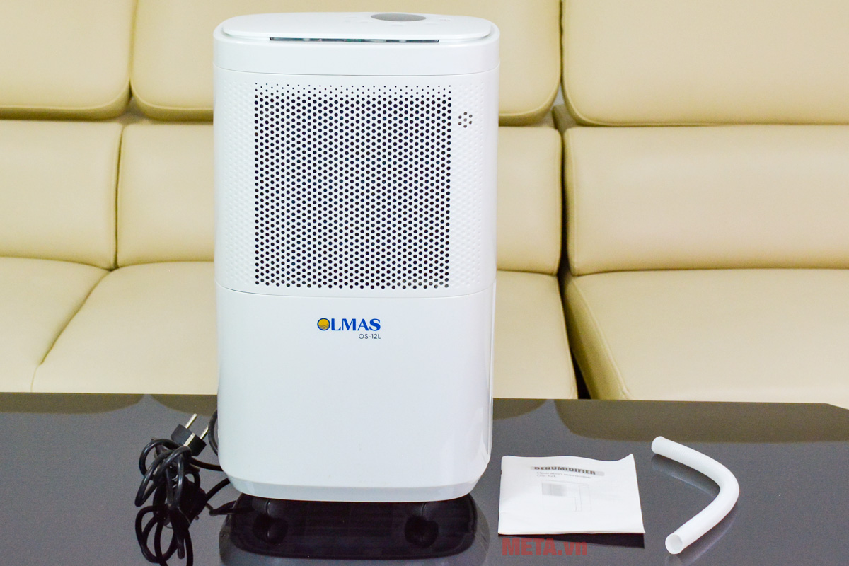 Máy hút ẩm Olmas OS-12L thiết kế nhỏ gọn, tiện lợi