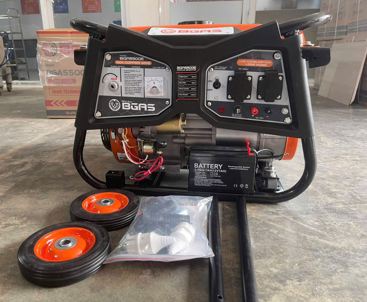 Bgas BGA5500E kèm nhiều phụ kiện