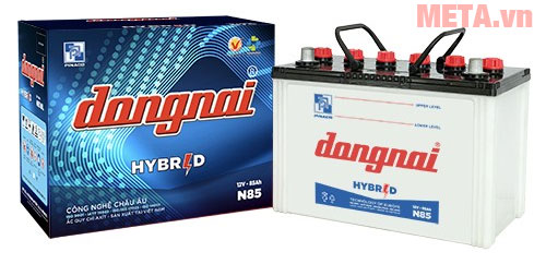 Ắc quy Đồng Nai N85 có vị trí cột thuận
