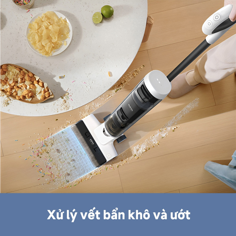 Hiệu quả làm sạch với tính năn khô và ướt