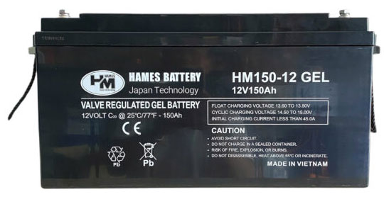 Ắc quy Hames Gel HM150-12