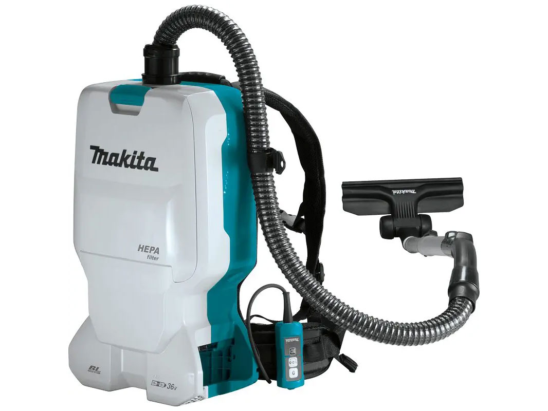 Máy hút bụi đeo vai dùng pin 18V x 2 Makita DVC660Z