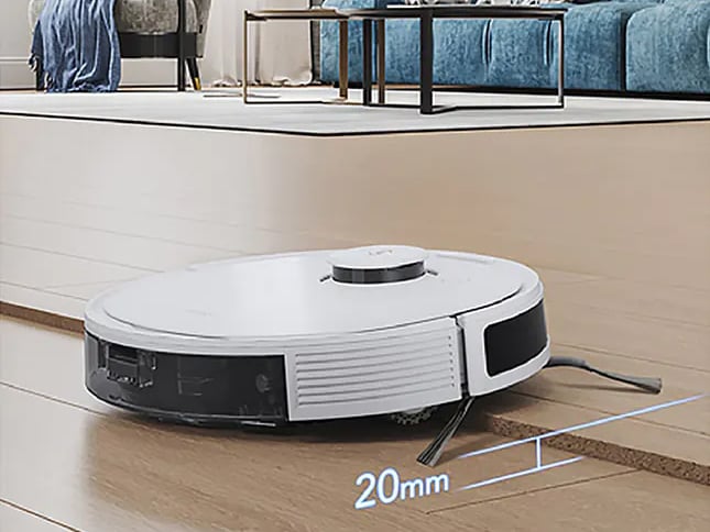 Robot vượt vật cản cao 2cm