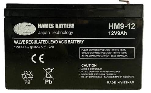 Ắc quy Hames có dòng phóng lớn