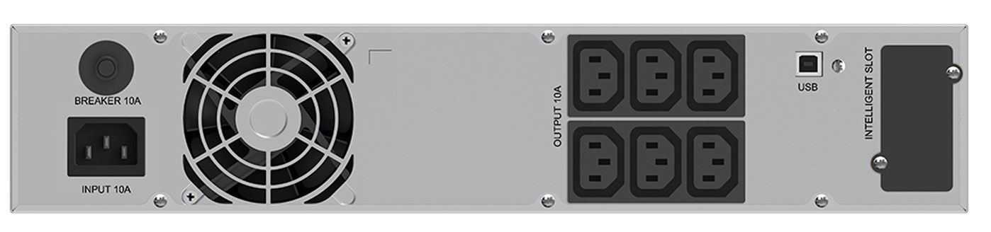 Cổng kết nối vào Santak RACK1K