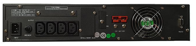 Mặt sau của bộ lưu điện