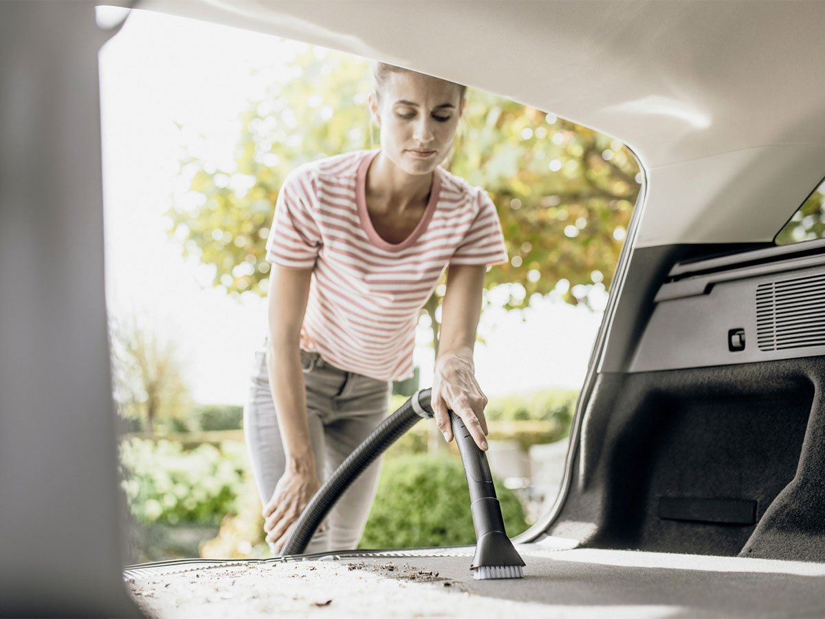 Máy hút bụi khô và ướt Karcher có lực hút khỏe