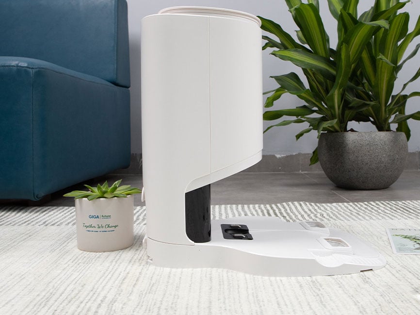 Dock sạc Deebot Ecovacs thiết kế màu trắng