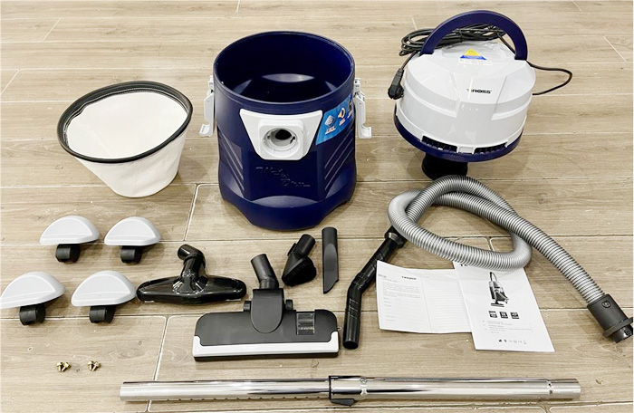 Hình ảnh trọn bộ máy hút bụi công nghiệp Tiross TS9301