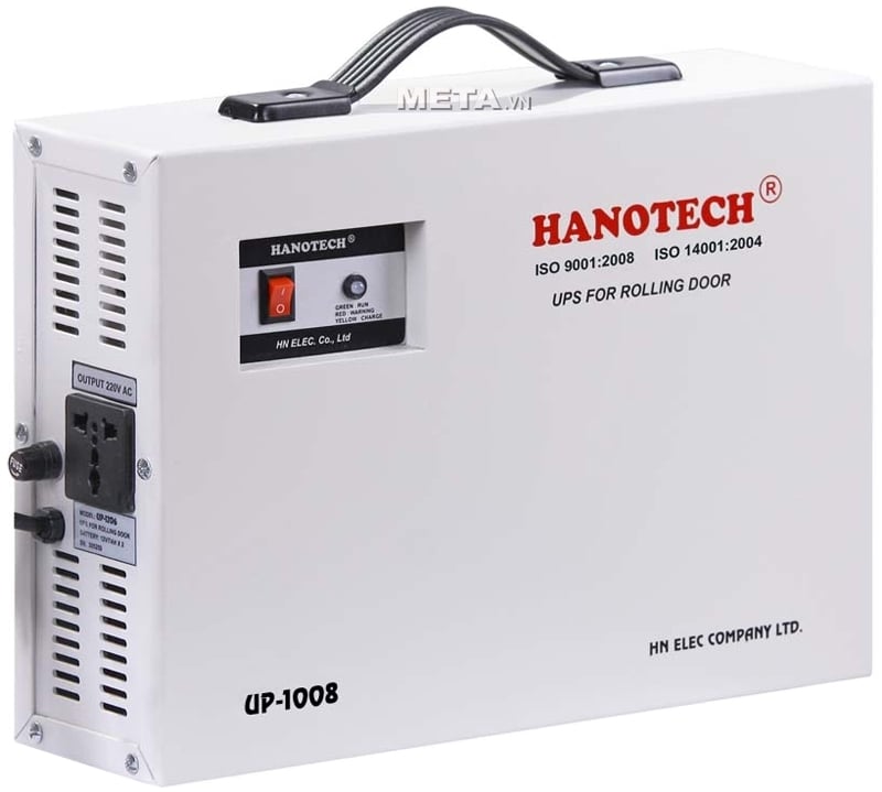 Bộ lưu điện cửa cuốn Hanotech UP1008 thích hợp cho các motor có sức nâng dưới 800kg