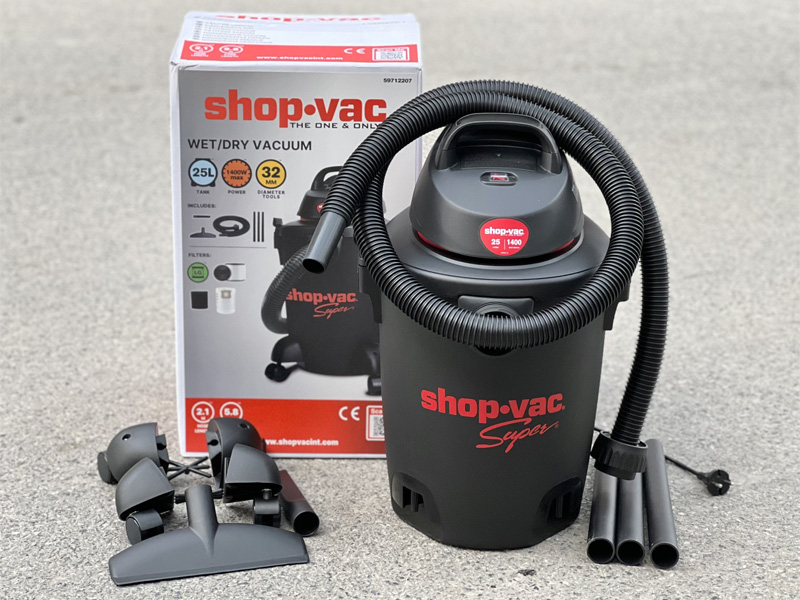 Trọn bộ sản phẩm máy hút bụi công nghiệp Shop-Vac 59712207