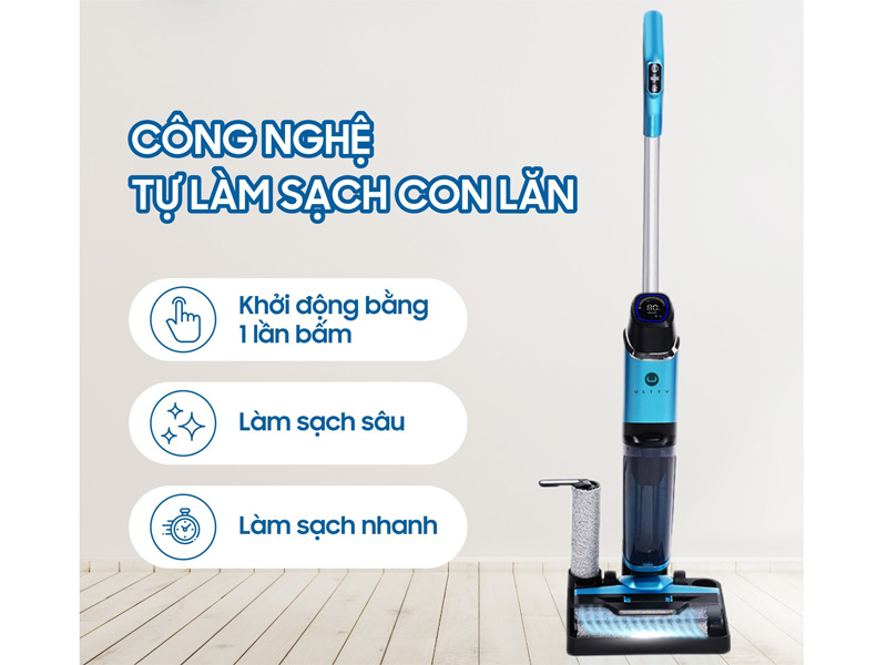 Máy hút bụi U Ultty SCW18 tự làm sạch con lăn