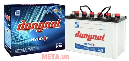 Hình ảnh ắc quy Đồng Nai N70-DNQG (12V - 70Ah)