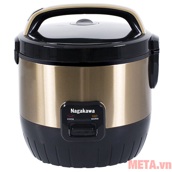 Nồi cơm điện Nagakawa NAG0119 màu nâu