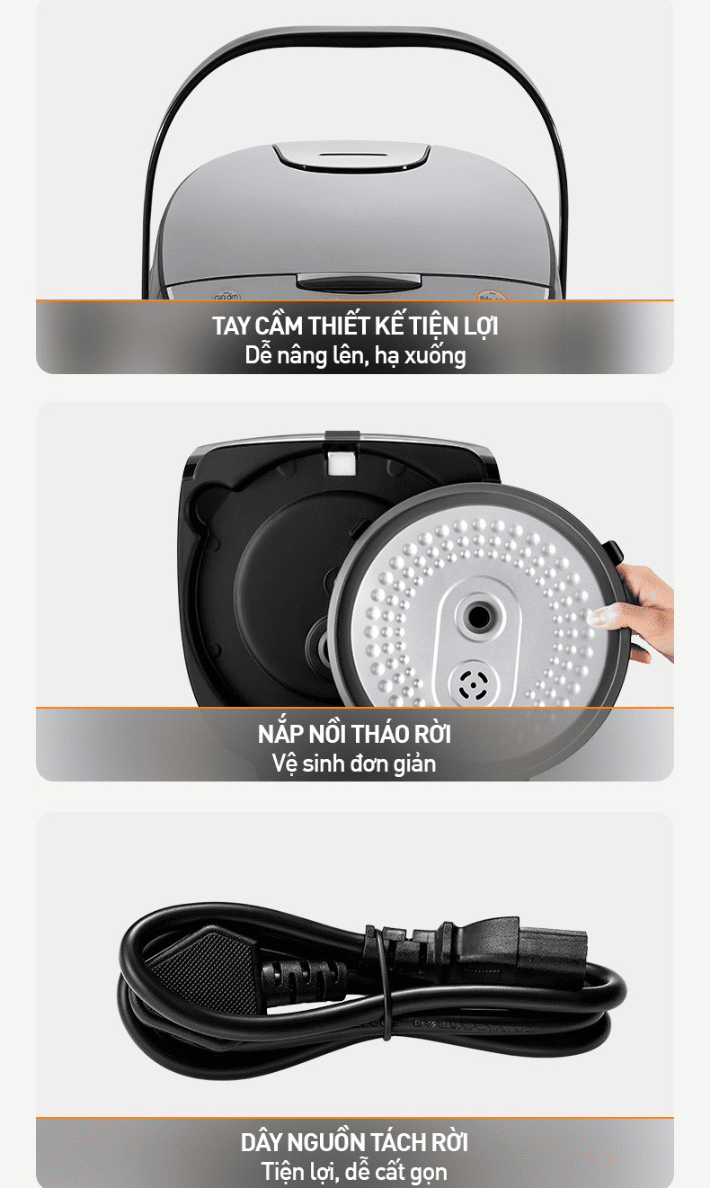 Tính năng tiện ích, an toàn và thông minh