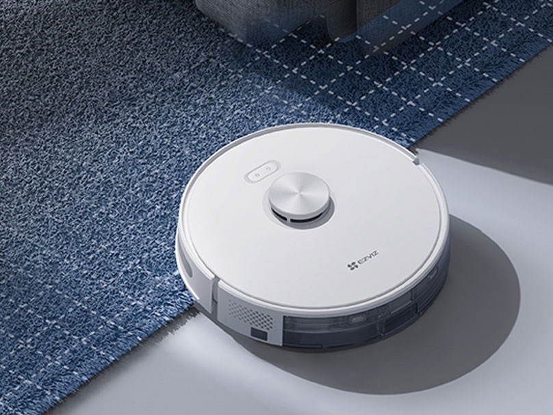 Robot hút bụi vượt qua dược vật cản cao 20mm