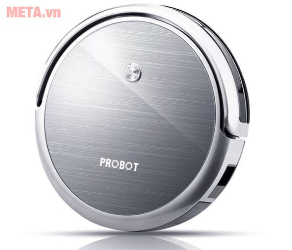 Robot hút bụi màu xám