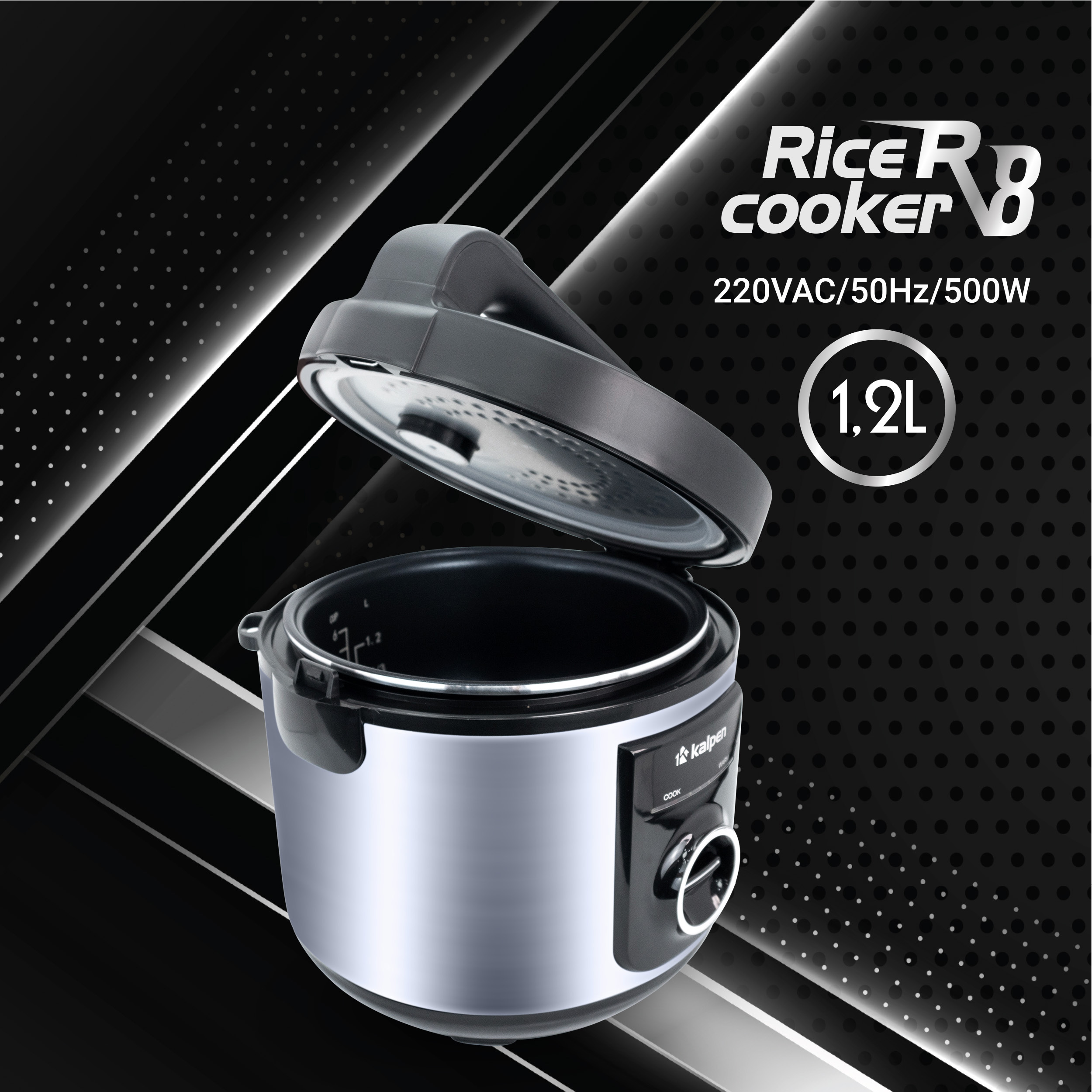 Kalpen R8 có thiết kế tinh tế, hiện đại