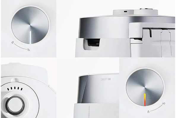 Điều chỉnh chế độ nấu áp suất hay không áp suất thông qua núm vặn