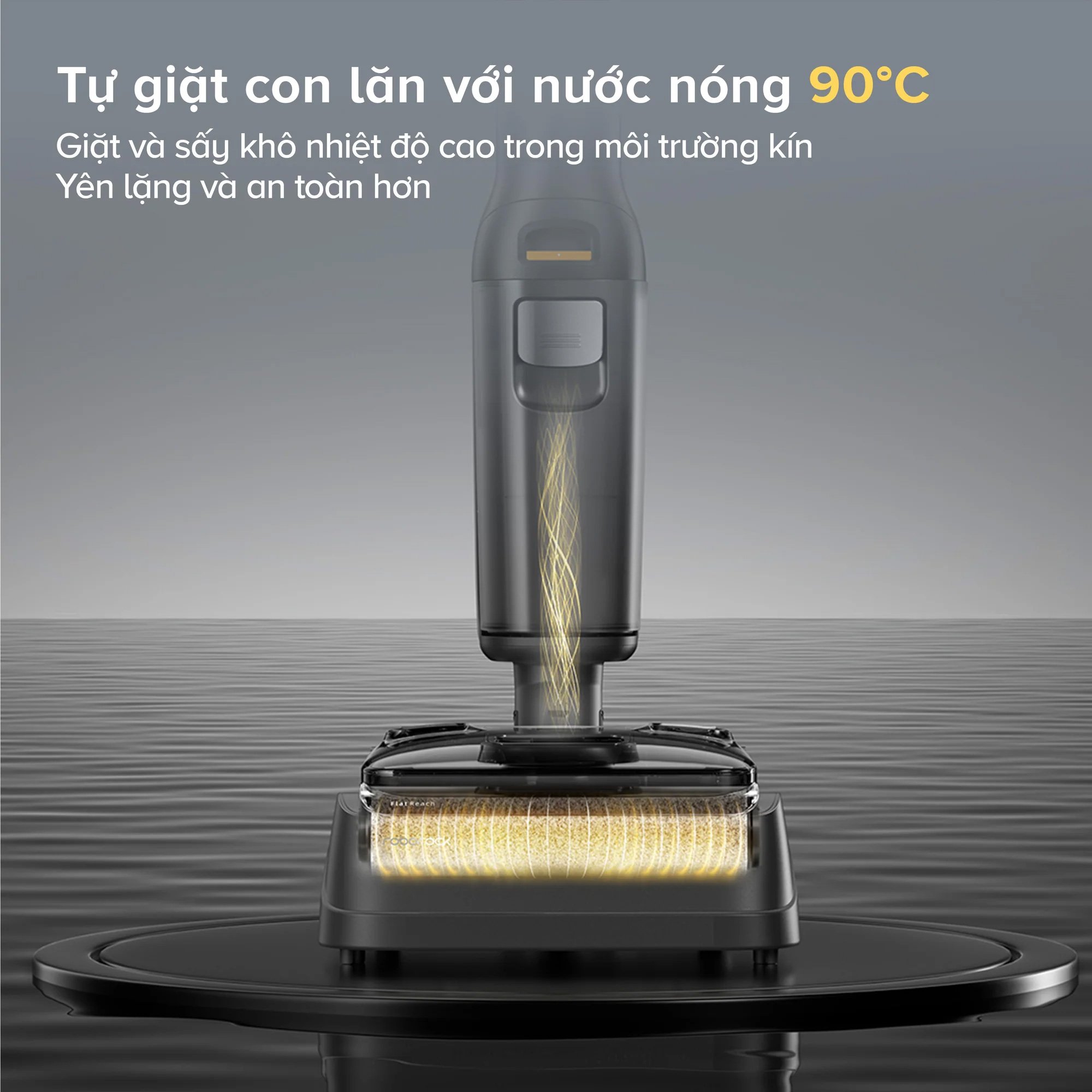 Tính năng tự giặt và sấy khô con lăn với nhiệt độ cao