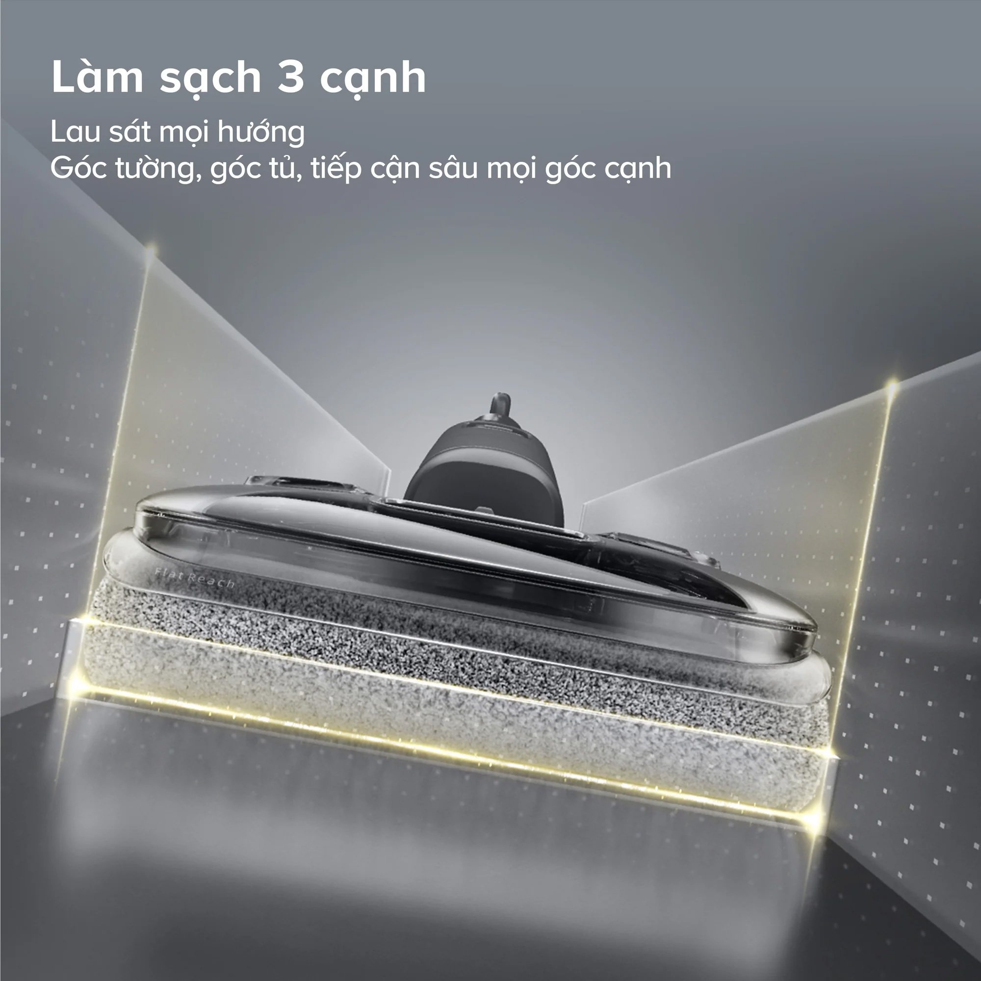 Công nghệ làm sạch 3 cạnh độc đáo