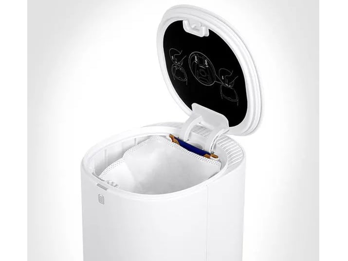 Dock xả rác tự động Ecovacs có dung tích túi bụi 2.5 lít