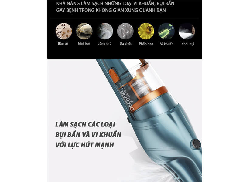 Làm sạch mọi vi khuẩn dù là cứng đầu nhất