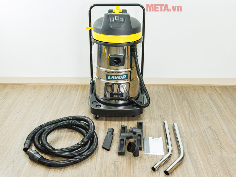Trọn bộ Máy hút bụi khô và ướt Lavor THOR380IF