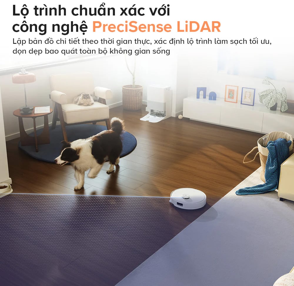 Công nghệ điều hướng PreciSense LiDAR – Lộ trình tối ưu