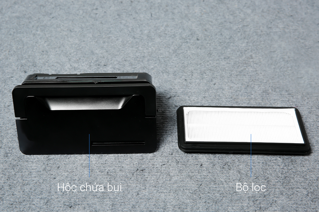 Hộc chứa bụi và bộ lọc